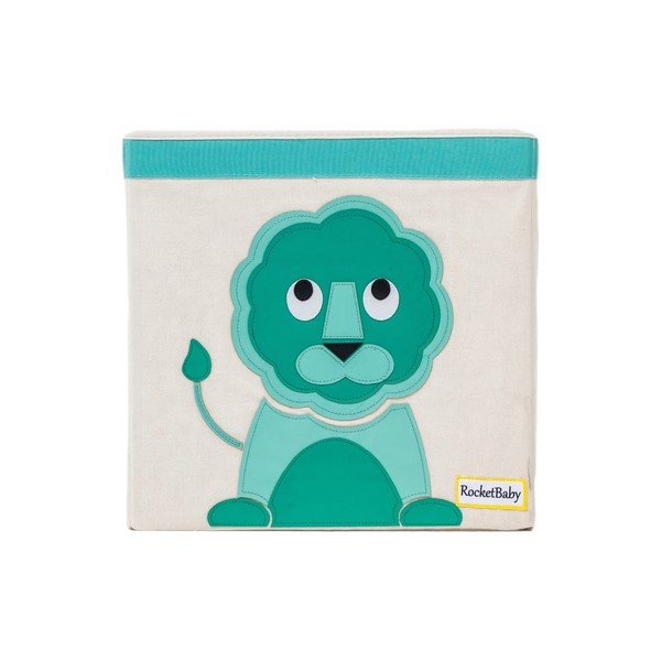Otroška tekstilna škatla za shranjevanje Eddy the Lion - Rocket Baby -image-2
