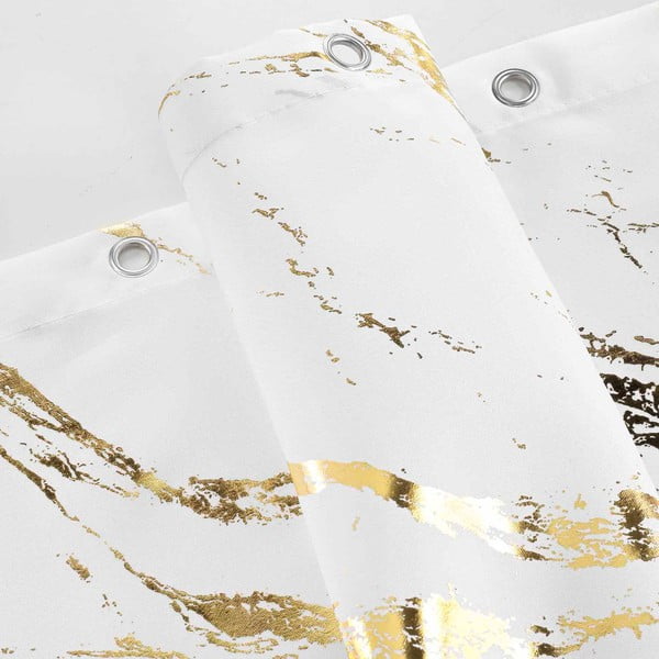 Zavesa za tuš 180x200 cm Aquamarbre – douceur d'intérieur-image-3