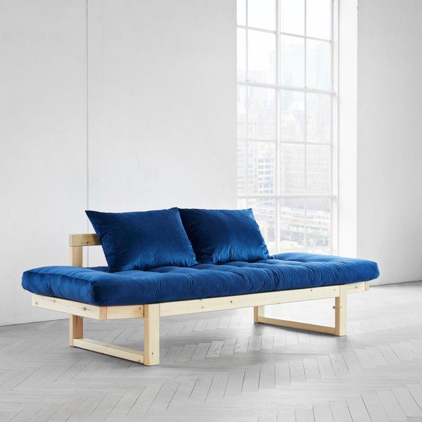 Spremenljiv kavč Karup Edge Natural/Velvet Navy-image-3