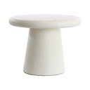 Bela okrogla mizica ø 60 cm Kulona – Light & Living