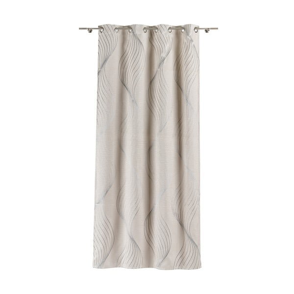 Kremno bela zavesa 140x260 cm Sirene – Mendola Fabrics-image-2