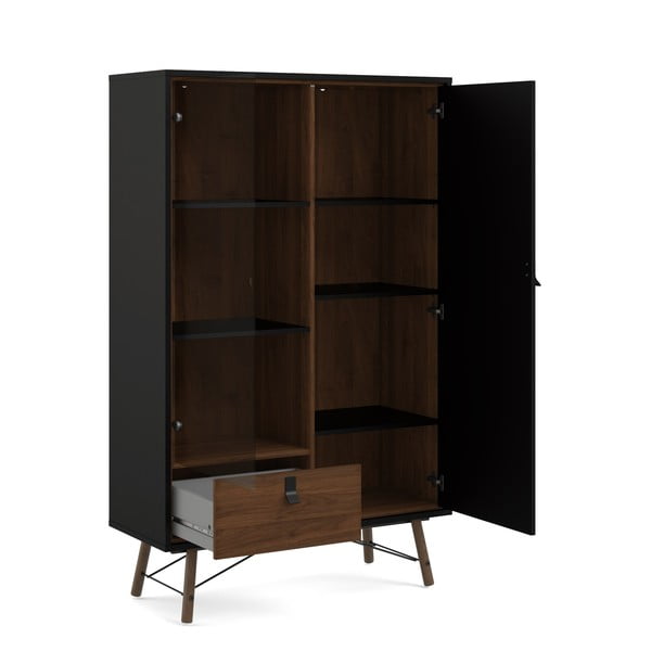 Črna vitrina Tvilum Ry-image-4