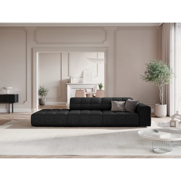 Antracitno siv ležalnik (desni kot) Chicago – Cosmopolitan Design-image-1