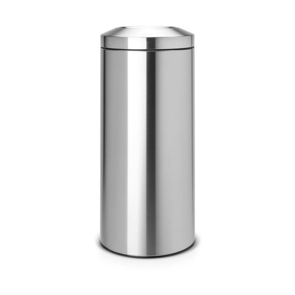Jeklen koš za smeti v mat srebrni barvi 30 l Flame Guard – Brabantia-image-3