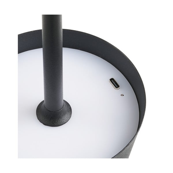 Črna LED namizna svetilka (višina 37 cm) Bradford – House Nordic-image-4