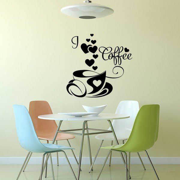 Nalepka Ambiance I Love Coffee-image-1