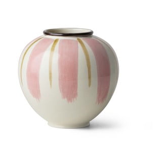 Belo-roza keramična vaza ø 16 cm Canvas - Kähler Design