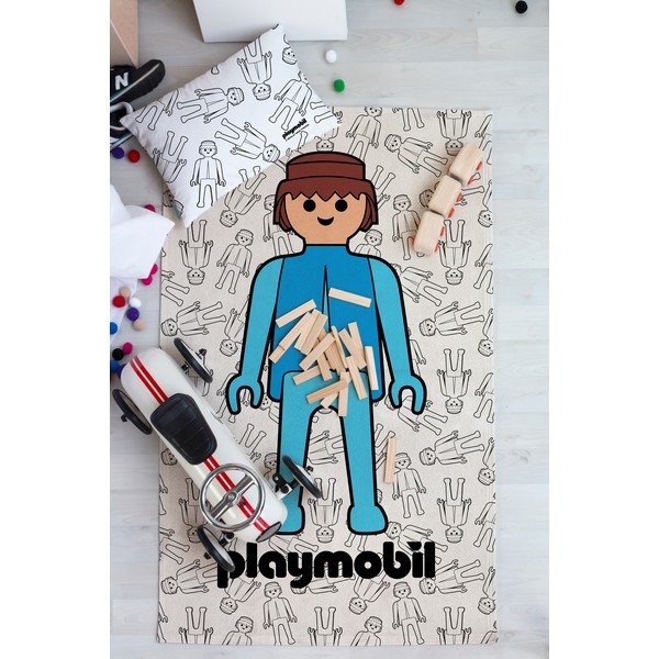 Otroška preproga iz mešanice bombaža 90x137 cm Everywhere – Playmobil-image-1