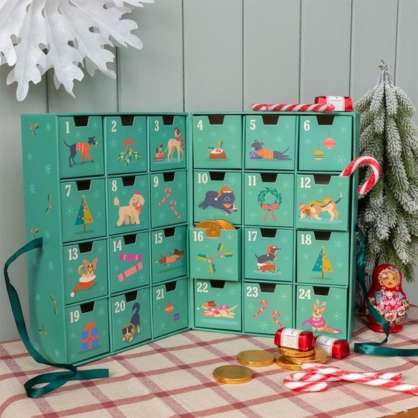 Adventni koledar 37,5 cm Festive Friends – Rex London-image-3
