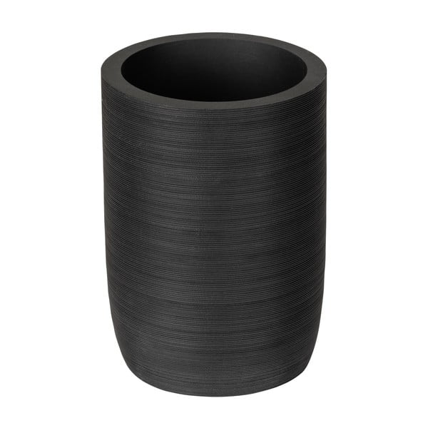 Črn lonček za zobne ščetke iz poliresina Altavalle – Wenko-image-3