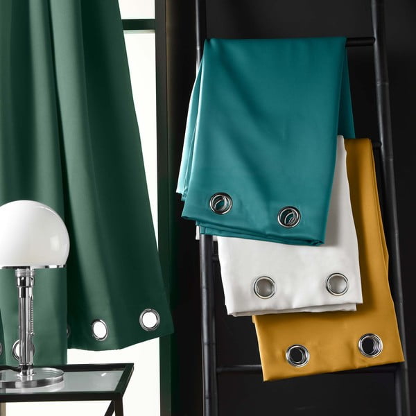 Bela zatemnitvena zavesa 135x180 cm Occult – douceur d'intérieur-image-3