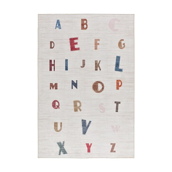 Kremno bela pralna otroška preproga 120x170 cm Candy – Universal