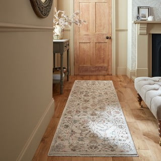 Bež tekač 66x240 cm Elodie Traditional – Flair Rugs