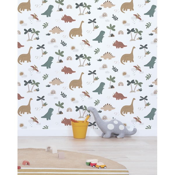 Otroška tapeta 10 m x 50 cm Cool Dinosaurs – Lilipinso-image-1