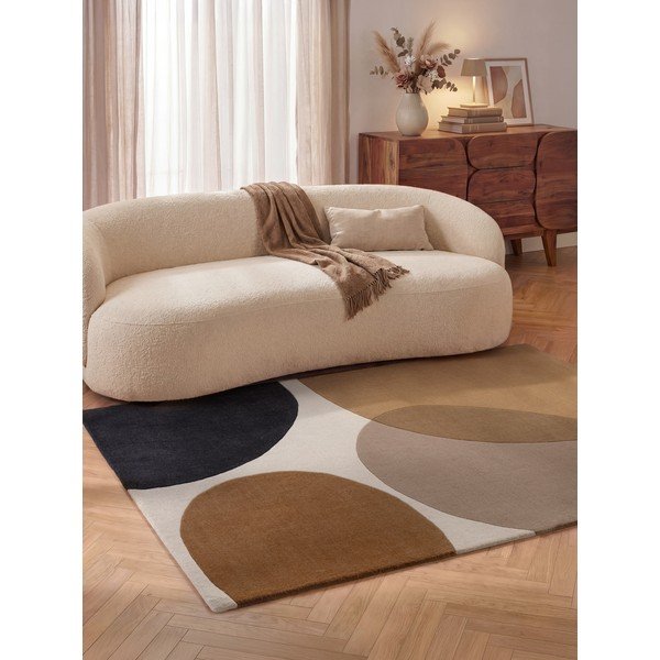 Volnena preproga v konjak rjavi barvi 120x170 cm Ruvia – Villeroy&Boch-image-3