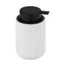 Belo-črn keramični podstavek za milo Wenko Belluno