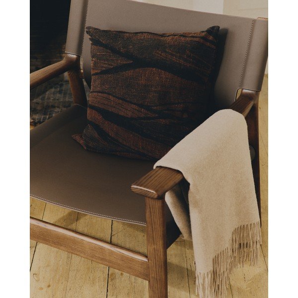 Prevleka za blazino iz žakarja 50x50 cm Frilo – Kave Home-image-1