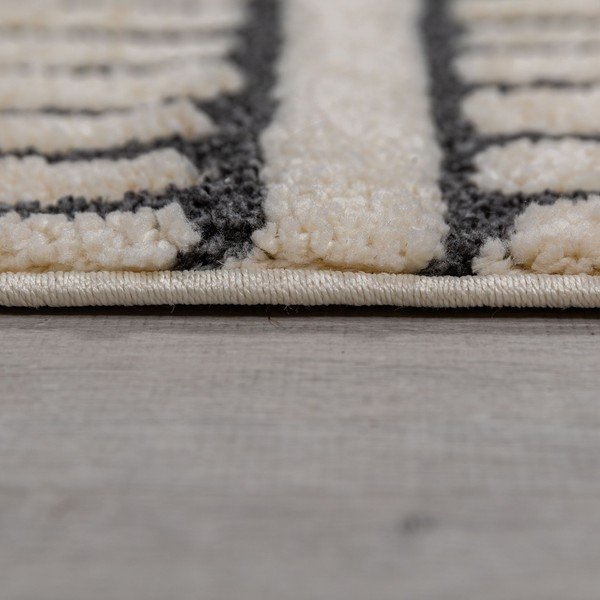 Kremno bela preproga 200x290 cm Maple – Flair Rugs-image-4