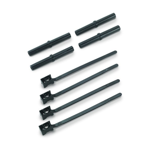 Bela dvostopenjska polica nad pralnim strojem Metaltex Sky Wash-image-2