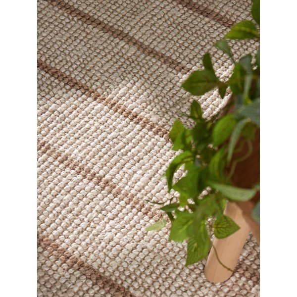 Kremno bela ročno tkana preproga iz jute 160x230 cm Harvest Sierra – Elle Decoration-image-2