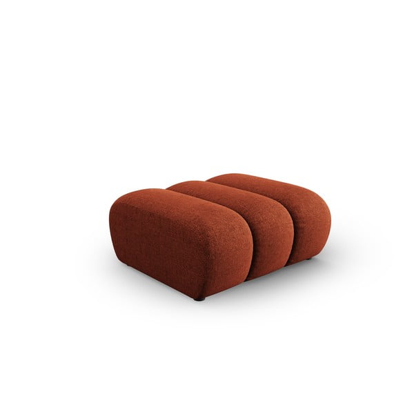 Opečnato oranžen otoman Lupine – Micadoni Home-image-1