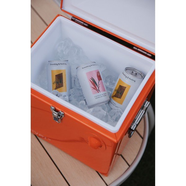 Oranžna hladilna torba 15 l Cooler Be Cute – Zuiver-image-1