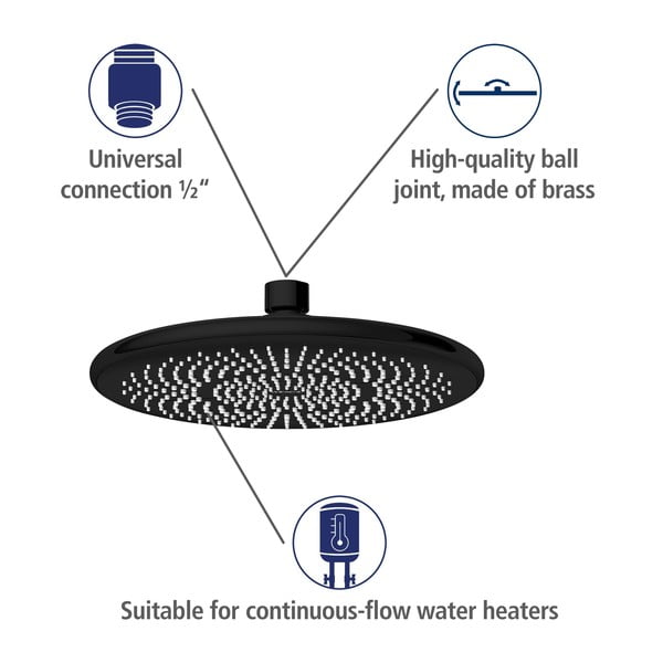 Tuš ročka ø 22,5 cm Water Saving – Wenko-image-3