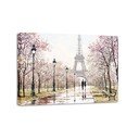 Slika Styler Canvas Watercolor Paris Melancholx, 85 x 113 cm