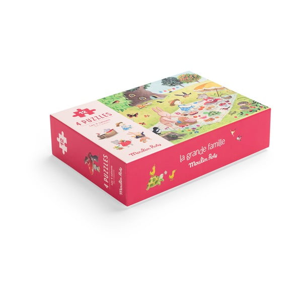 Sestavljanka La Grande Familie – Moulin Roty-image-1