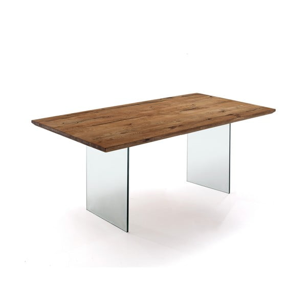 Jedilna miza z mizno ploščo v hrastovem dekorju 180x90 cm Float – Tomasucci