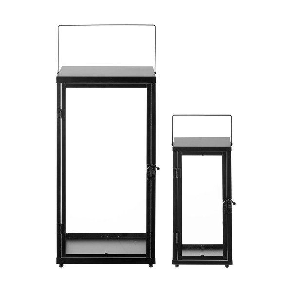 Steklene lanterne v kompletu 2 ks (višina 50 cm) Ibra – House Nordic-image-4