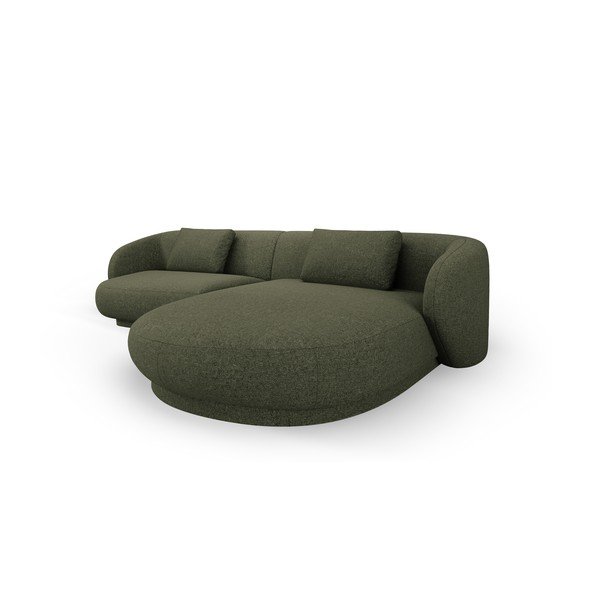 Zelena kotna sedežna garnitura Camden – Cosmopolitan Design-image-3