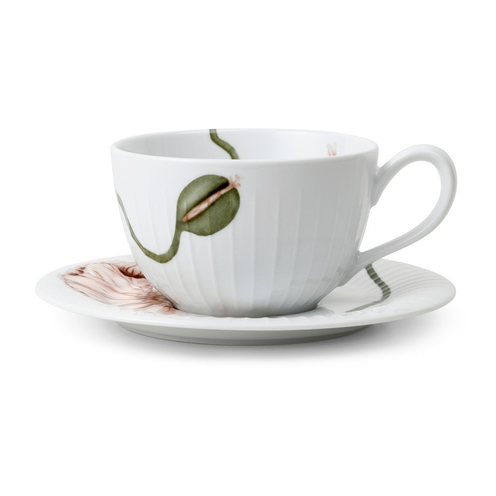 Bela porcelanasta skodelica 380 ml Hammershøi Poppy