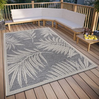 Siva zunanja preproga 63x120 cm Clyde Paru – Hanse Home