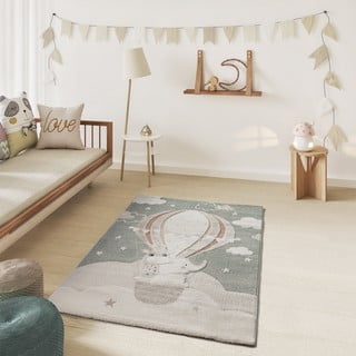 Zeleno-bež otroška preproga 120x170 cm Clown – Universal