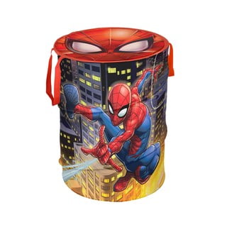 Košara za shranjevanje s pokrovom Domopak Spiderman, višina 50 cm