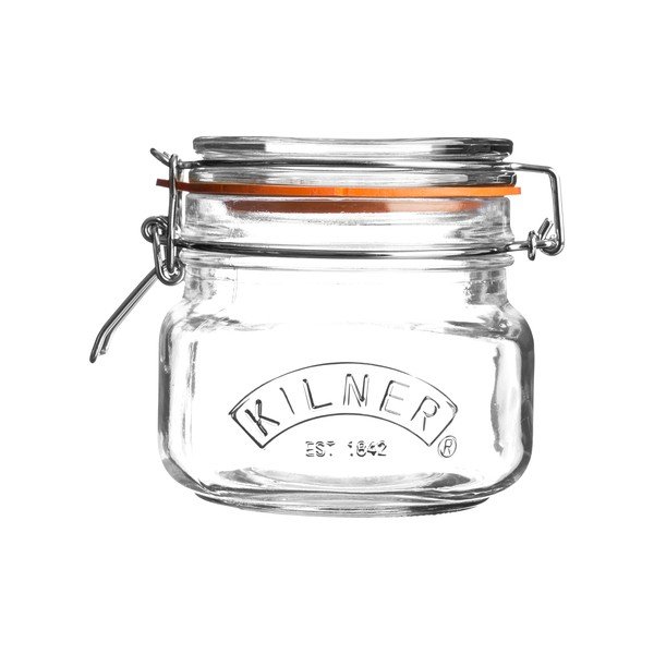 Kozarec za kuhanje s sponko Kilner square, 0,5 l-image-1