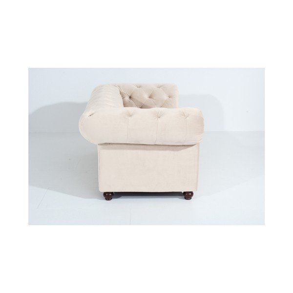 Krem kavč Max Winzer Orleans Velvet, 196 cm-image-4