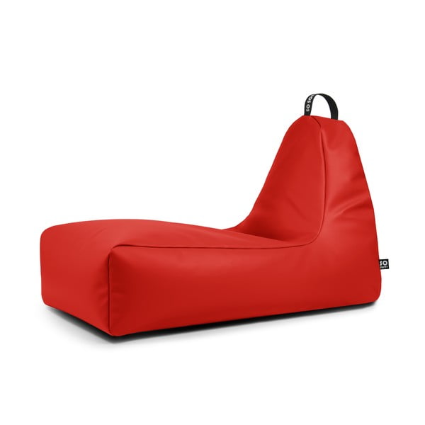 Rdeča vreča za sedenje iz umetnega usnja Chill XXL – So Soft?