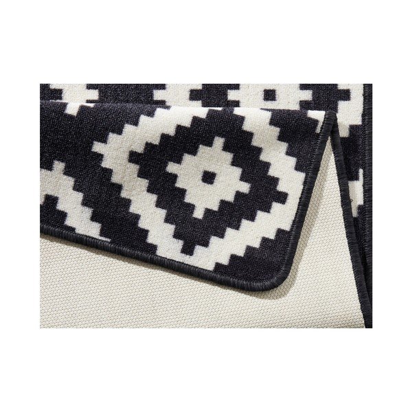 Črn kuhinjski tekač Hanse Home Loop Diamond, 67 x 180 cm-image-3