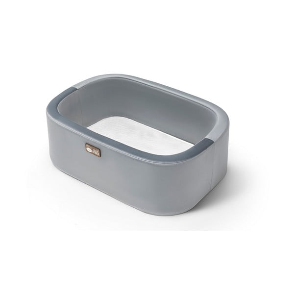 Bela/siva zibelka Hier – Kalune Design-image-2