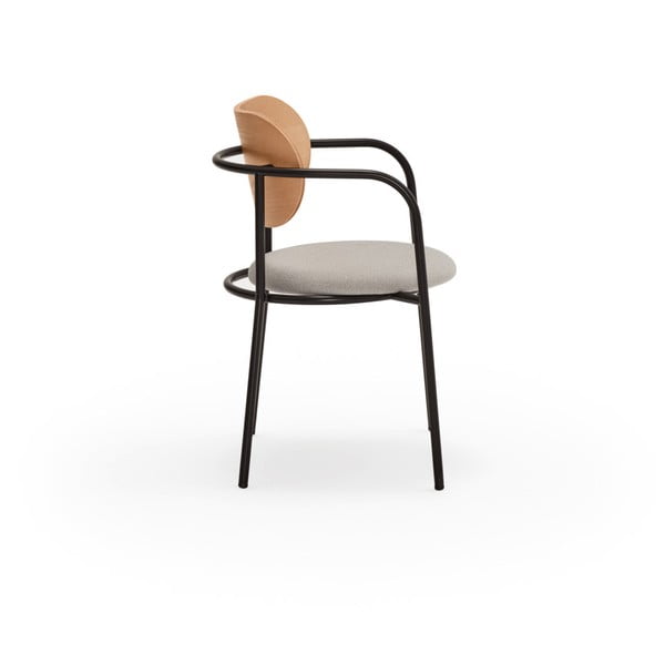 Siv jedilni stol v hrastovem dekorju Eclipse - Teulat-image-4