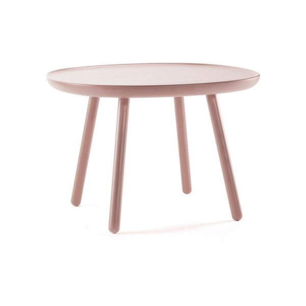 Lesena stranska mizica EMKO Naïve, ⌀ 64 cm