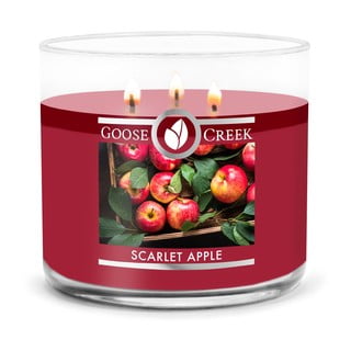Dišeča sveča Goose Creek Scarlet Apple, čas gorenja 35 h