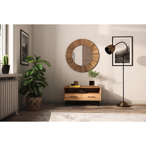 TV omarica iz masivnega hrasta 90x50 cm Abies – The Beds-image-1