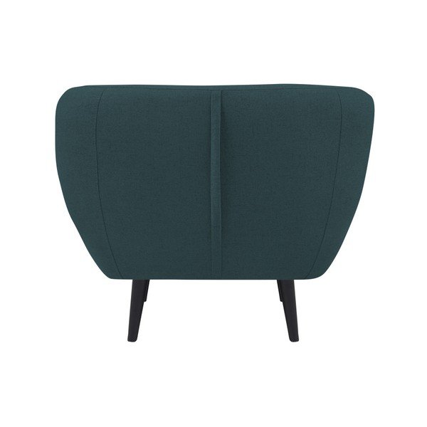 Temno moder fotelj z rjavimi nogami Mazzini Sofas Piemont-image-1
