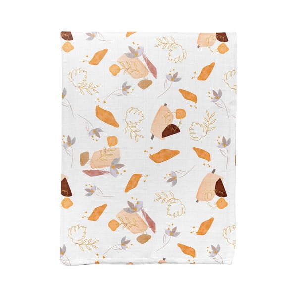 Bela otroška odeja iz muslina 75x100 cm Boho – Mijolnir