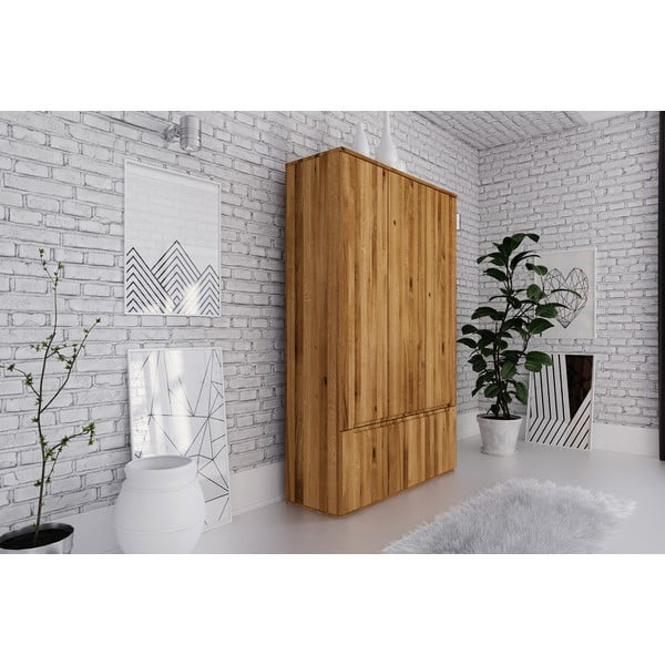 Hrastova omara 135x206 cm Vento 3 - The Beds-image-1