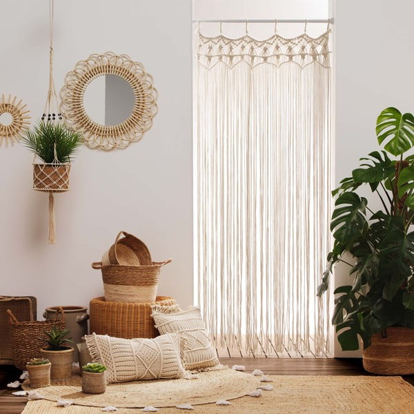 Okrasna blazina 40x40 cm Macralina – douceur d'intérieur-image-1