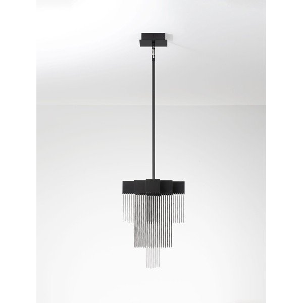 Mat črna jeklena LED zatemnitvena viseča svetilka Revια – Nova Luce-image-4